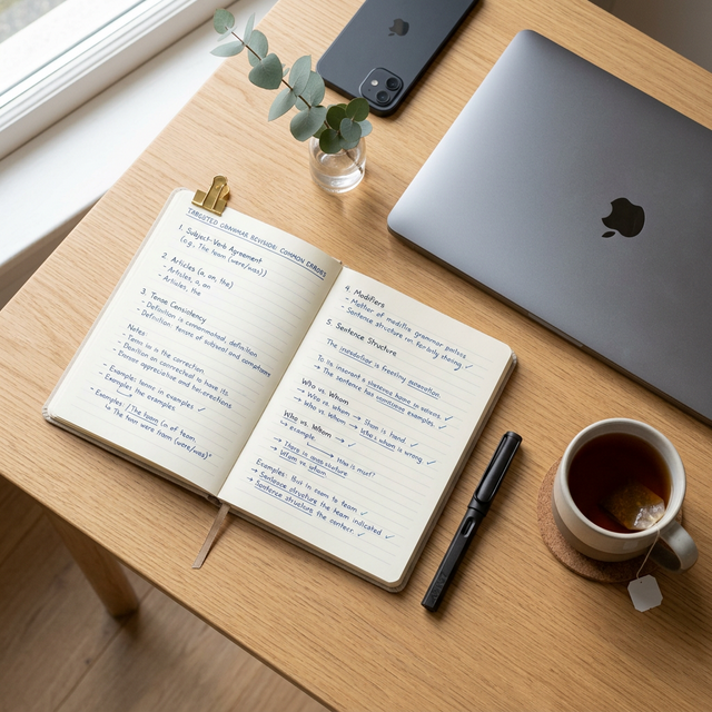 Révision grammaire ciblée